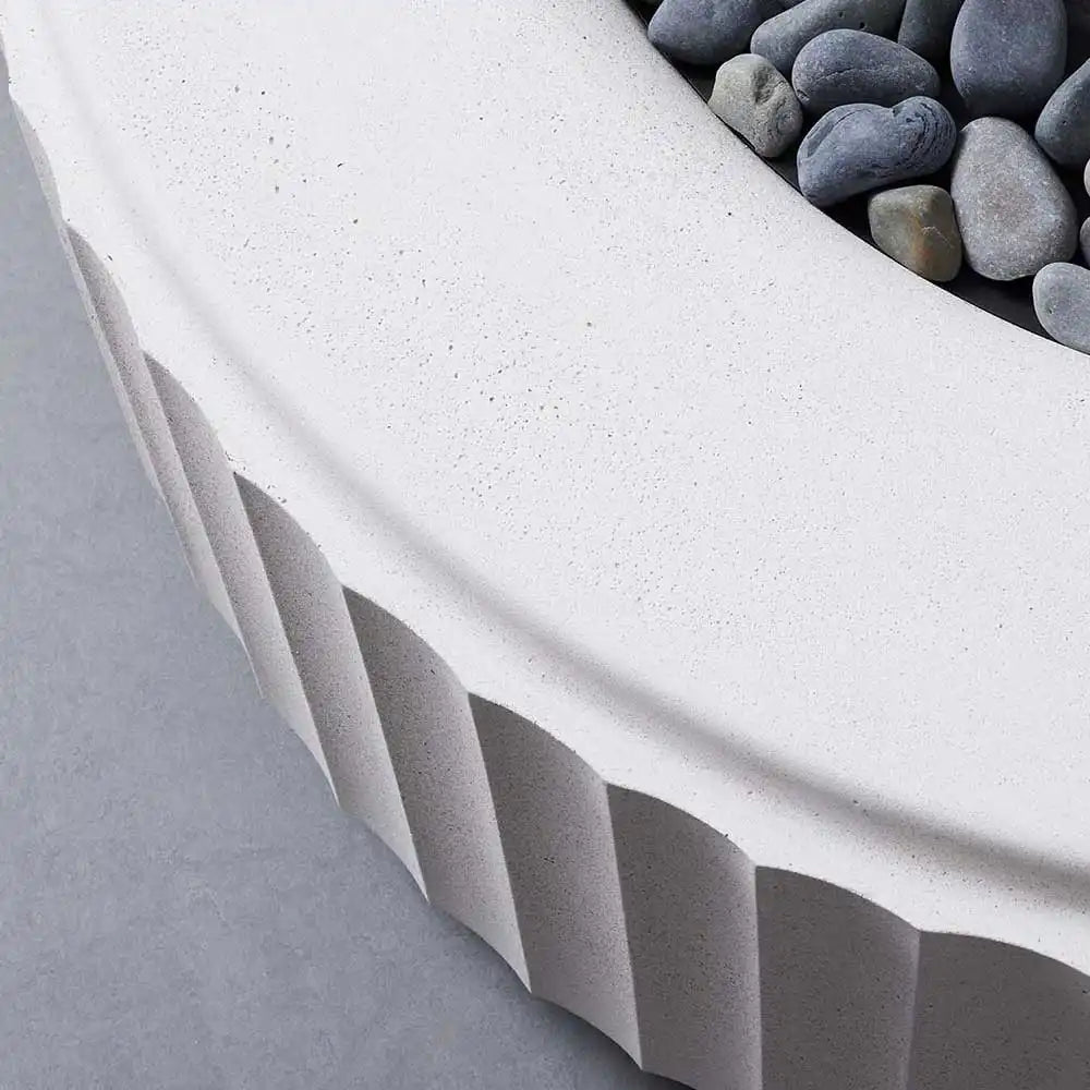Amani Round Bioethanol Fire Pit