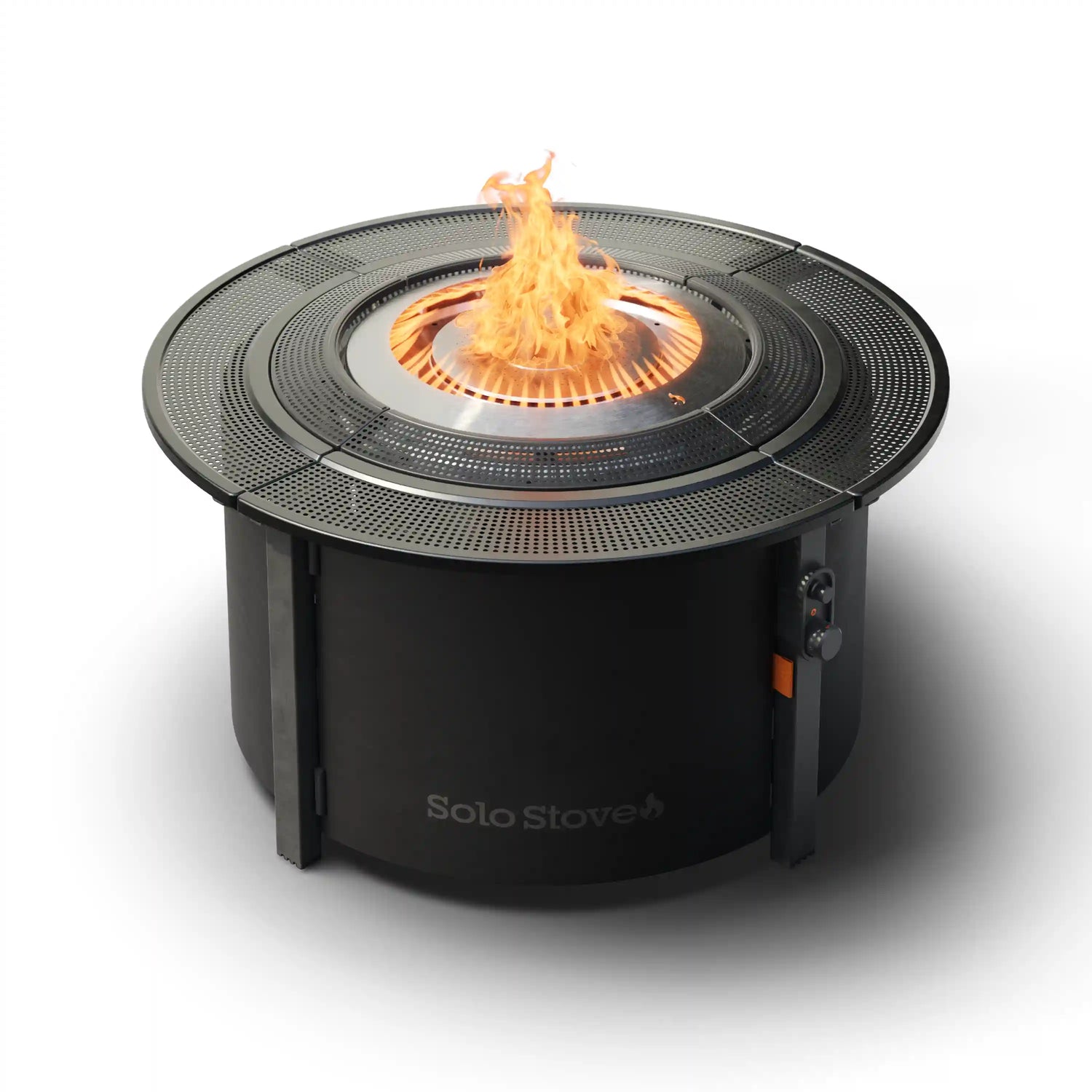Infinity Flame Charcoal Steel Propane Fire Pit