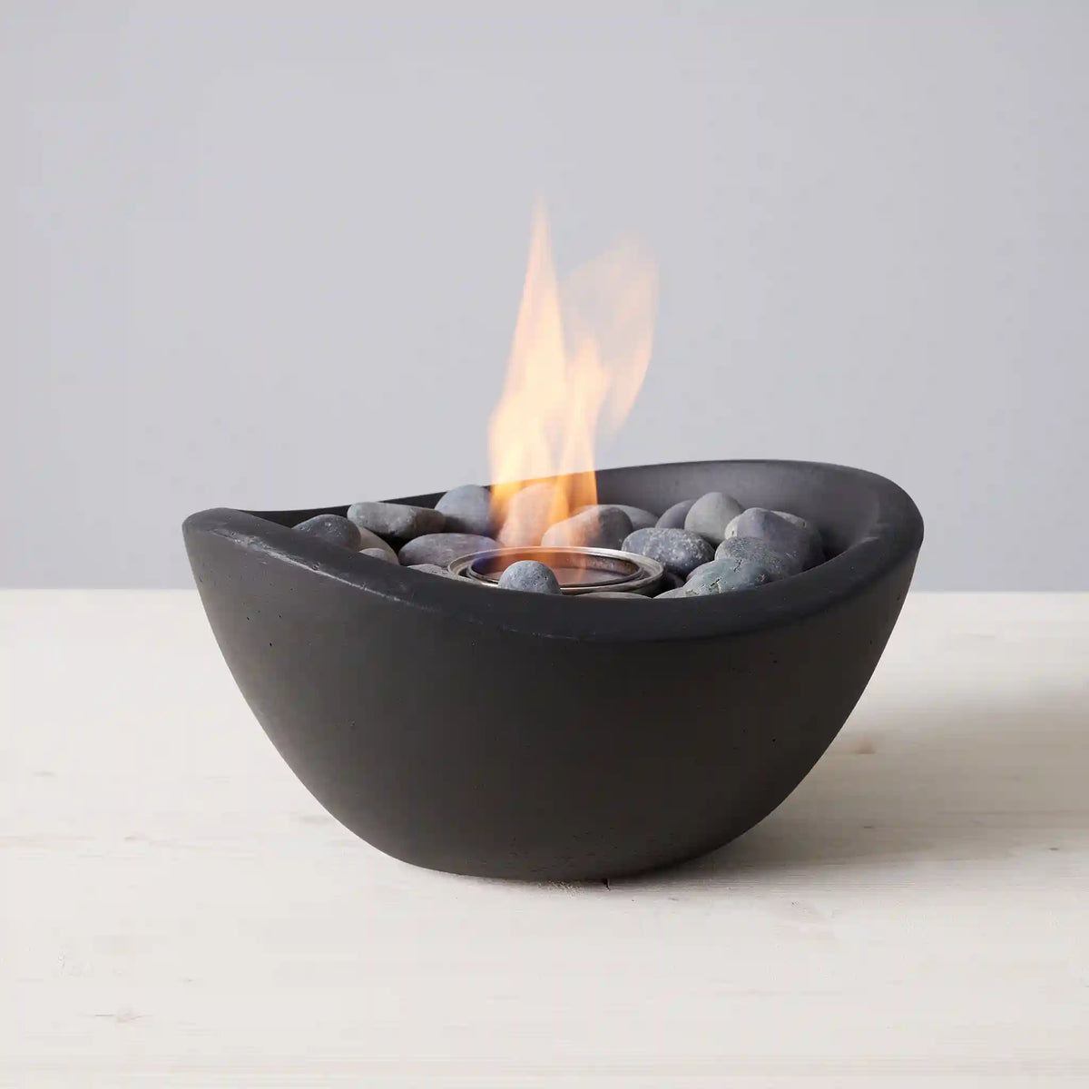 Wave Tabletop Fire Bowl